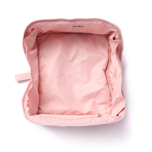 Marshmallow Flat Lay Makeup Box Bag - Sweet Pink Hearts
