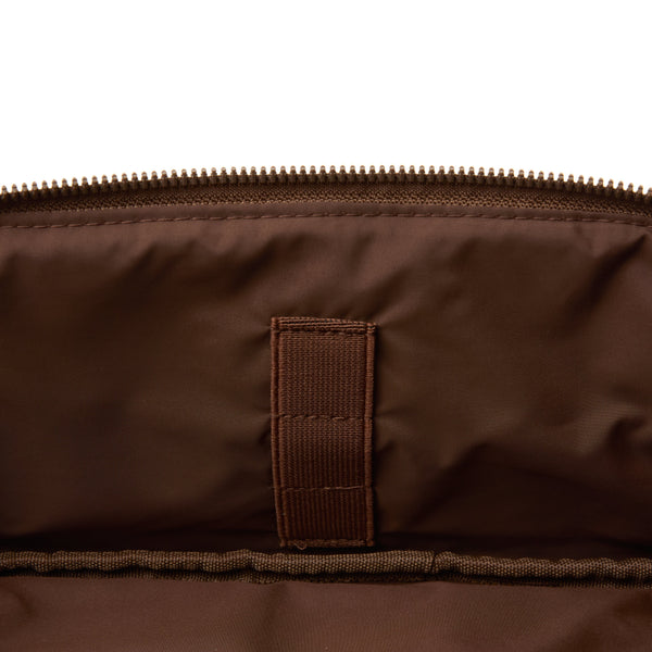 Marshmallow Flat Lay Makeup Box Bag - Espresso