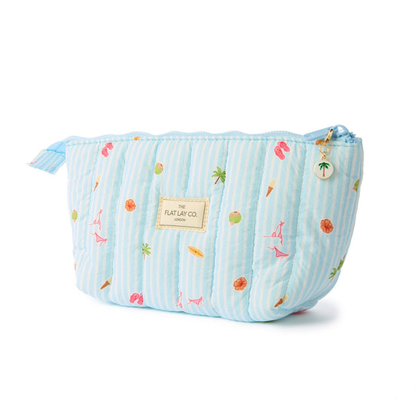 Padded Essential Makeup Pouch - Playa