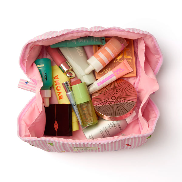 Marshmallow Box Bag & Brush Case Bundle - Frutas