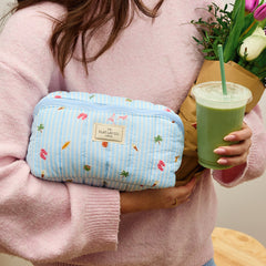 Marshmallow Flat Lay Makeup Box Bag - Playa