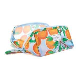 Jelly Box Bag & Lunar Pouch Bundle - Mediterranean Oranges