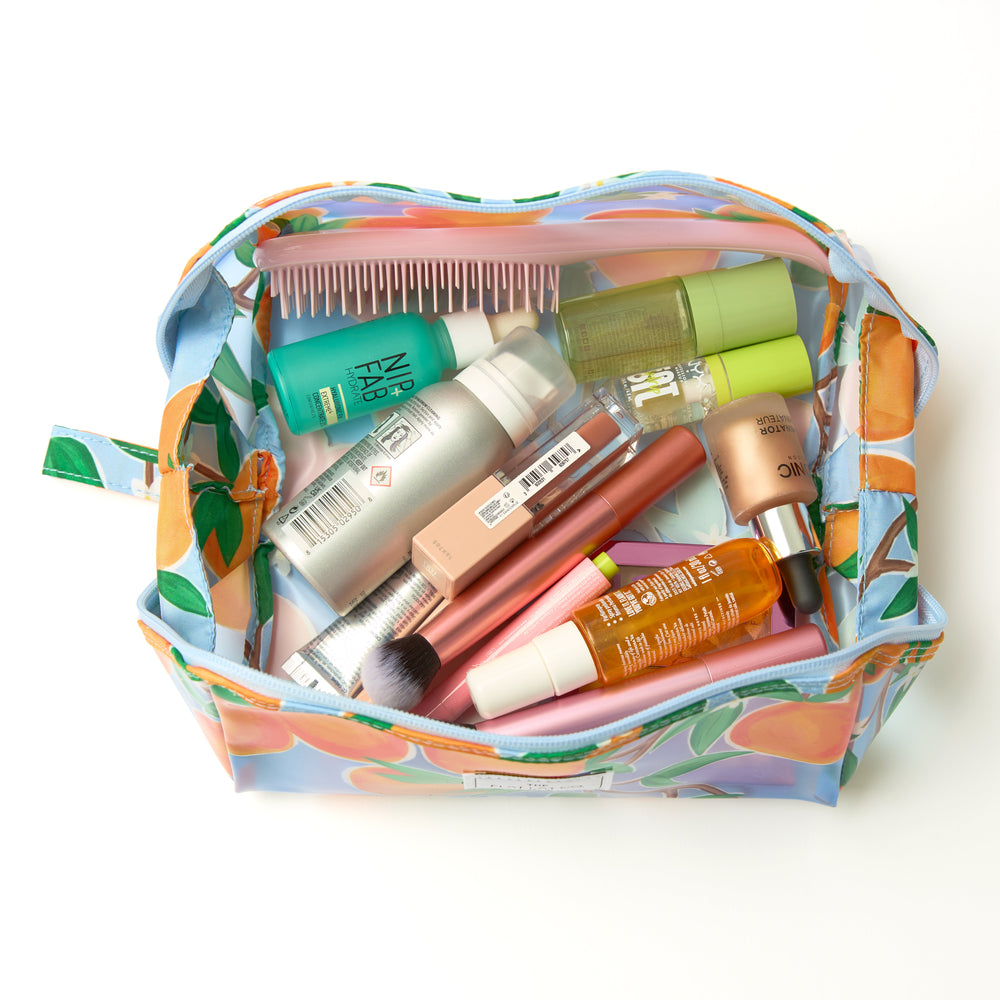 Jelly Box Bag & Lunar Pouch Bundle - Mediterranean Oranges