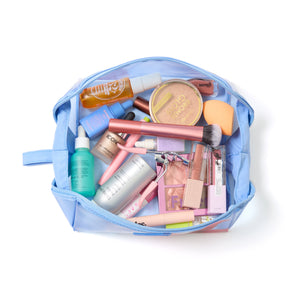 Jelly Flat Lay Makeup Box Bag - Red Lily