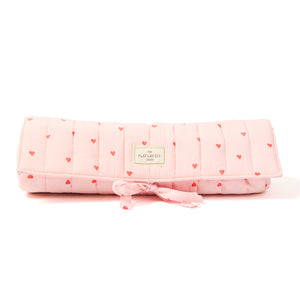 Hair Tool Travel Case - Sweet Pink Hearts