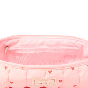 Hair Tool Travel Case - Sweet Pink Hearts