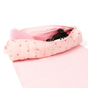 Hair Tool Travel Case - Sweet Pink Hearts