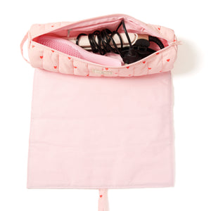 Hair Tool Travel Case - Sweet Pink Hearts