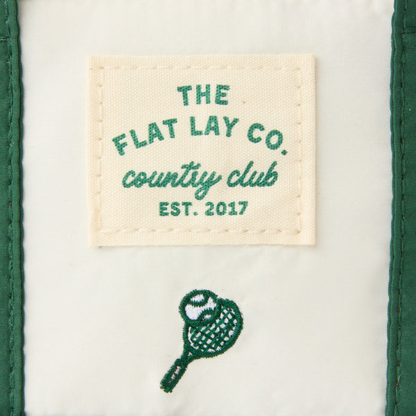 Mini Keyring Tote - Country Club