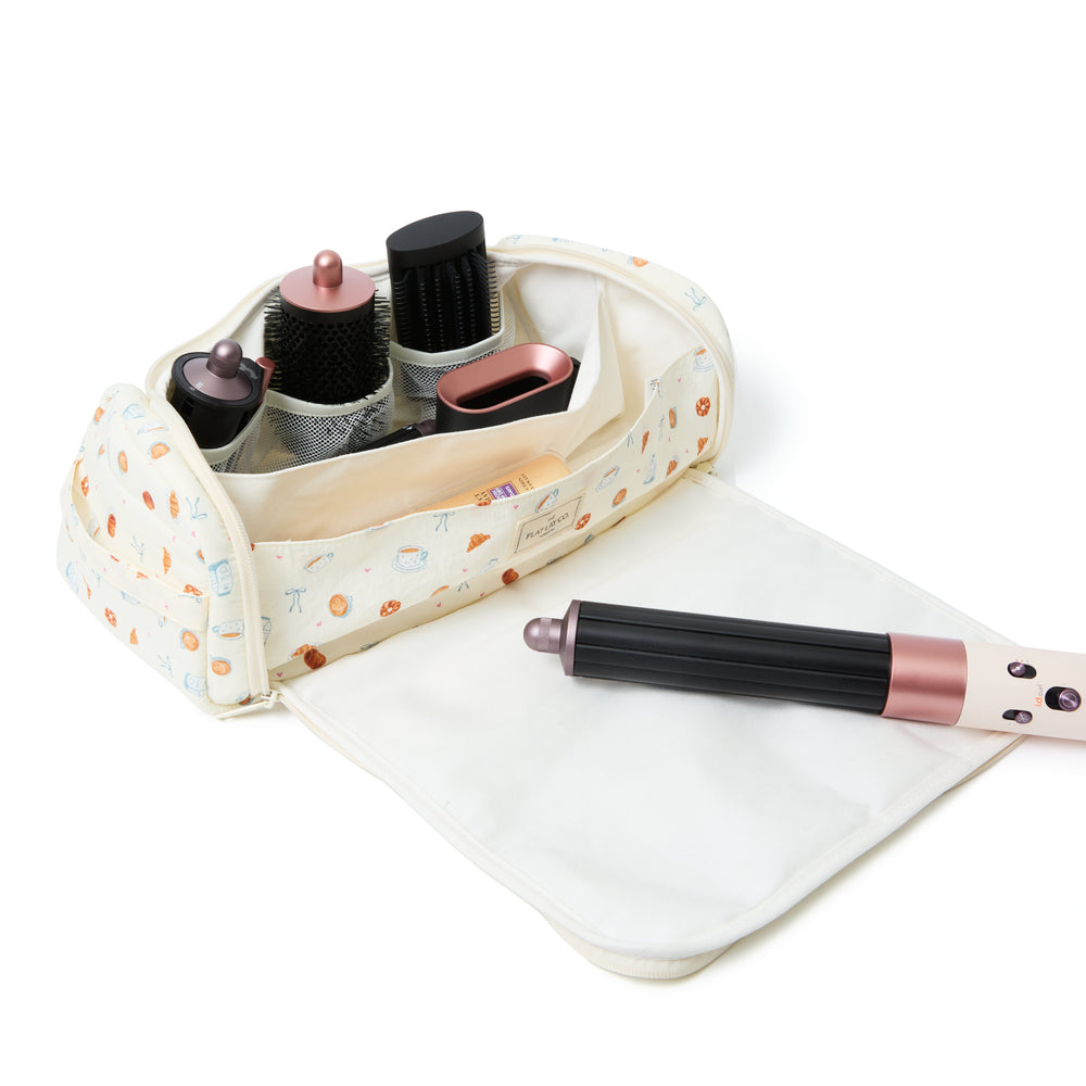 Hair Tool Case - Coffee Shop