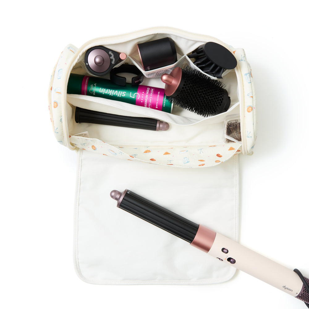Hair Tool Case - Coffee Shop