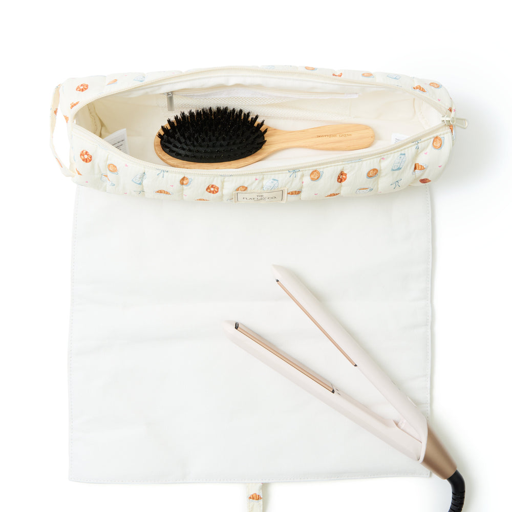 Hair Tool Travel Case - Coffee Shop