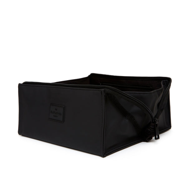 Unisex Flat Lay Box Bag - Black
