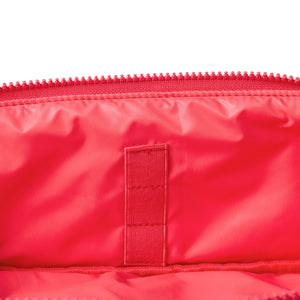Marshmallow Flat Lay Makeup Box Bag - Red Gingham