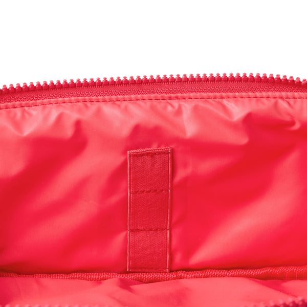 Marshmallow Flat Lay Makeup Box Bag - Red Gingham