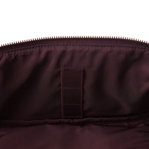Marshmallow Flat Lay Makeup Box Bag - Chocolate Plum Hearts
