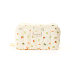 Marshmallow Flat Lay Makeup Box Bag - Matcha