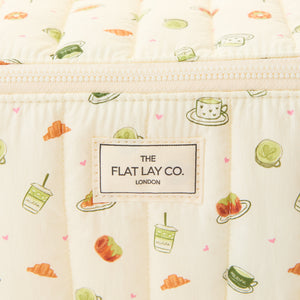 Marshmallow Flat Lay Makeup Box Bag - Matcha