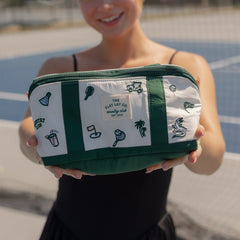 Flat Lay Makeup Box Bag - Country Club