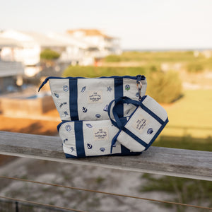 Mini Keyring Tote - Cape Cod