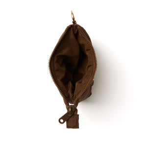 Mini Keyring Pouch - Espresso