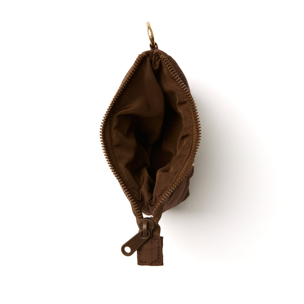 Mini Keyring Pouch - Espresso